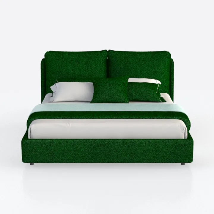 Baxton Studio Granger Velvet Upholstered Platform 