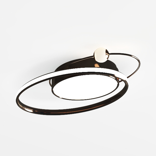 Industrial Semi Flush Mount Ceiling Light,4 Light