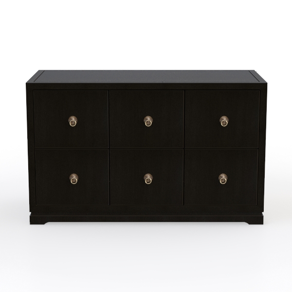 Dresser for Bedroom with LED Lights & Power Outlet