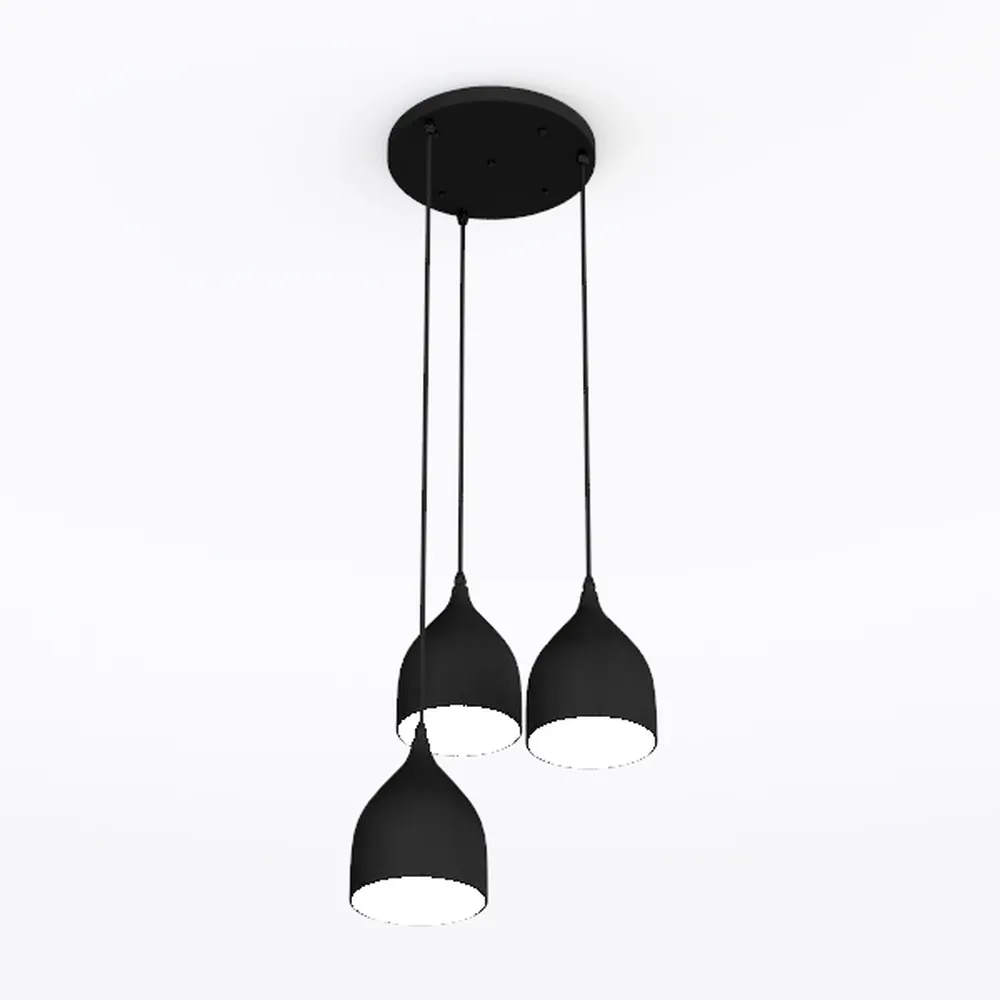 12 Inch Pendant Lights for Kitchen Island Matte