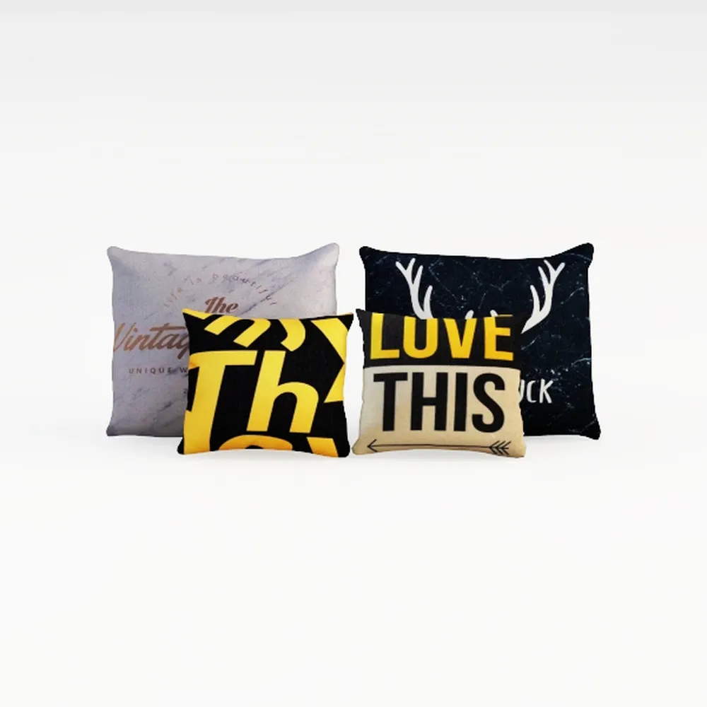 Bonhause Purple Gold Marble Throw Pillow Covers