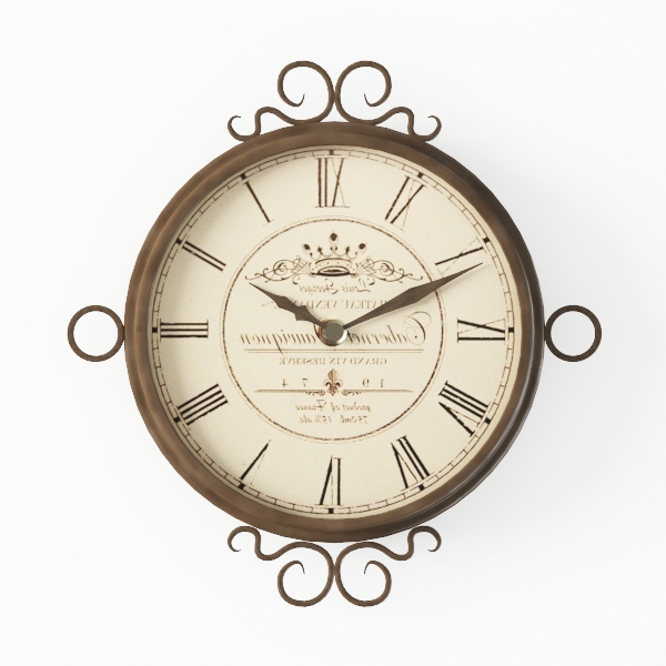 wall clock-Provençal Dreams