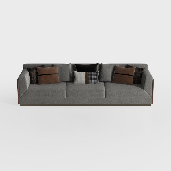 LIKIMIO Loveseat Sofa 79in, 3 Seater Couch, Modern