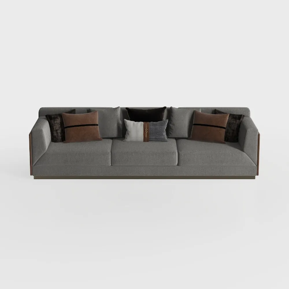 LIKIMIO Loveseat Sofa 79in, 3 Seater Couch, Modern