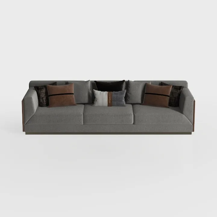 LIKIMIO Loveseat Sofa 79in, 3 Seater Couch, Modern