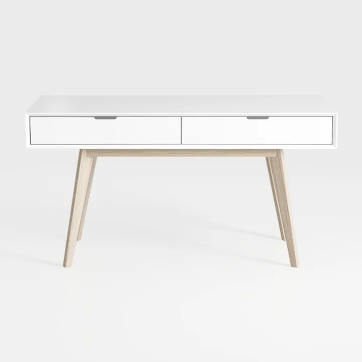 Allora 1-Drawer Rectangular Wood Home Office Desk 