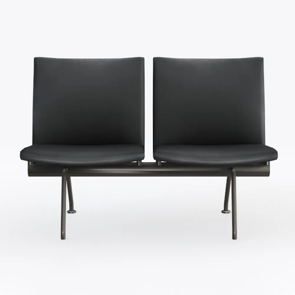 Alera Reception Lounge Series Wood Loveseat, 44.88