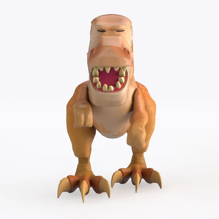 dinosaur decoration-Peach Fuzz