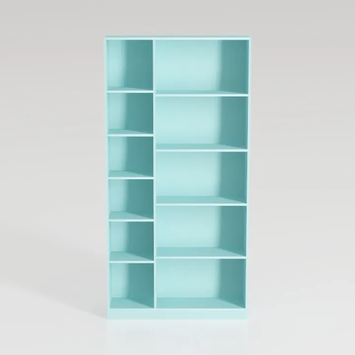 Palace Imports Solid Wood Bookcase - 6 Tier
