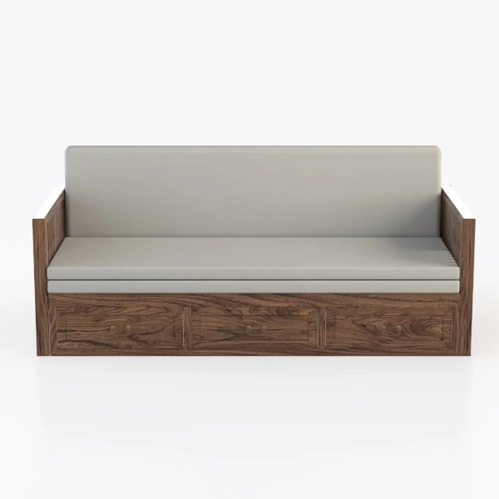 Nalui Nest 2 - Divano letto 2 posti 3 in 1, 139 x 100 x 80 cm, con schienale regolabile, 2 cuscini, portata fino a 240 kg, convertibile in letto 120 x 190 cm, grigio scuro