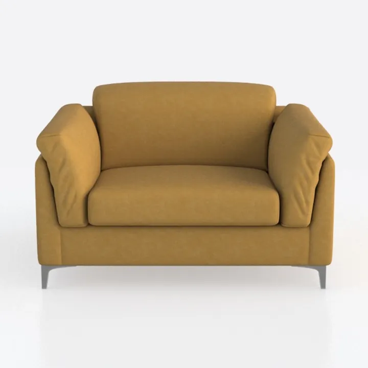 Chenille Oversized Accent Armchair 46.9" Wide Read