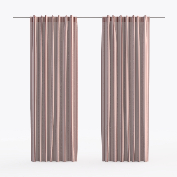 HOMEIDEAS Full Chenille Blackout Curtains for 