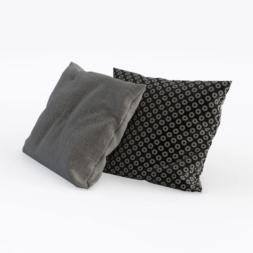 PANDICORN Black and White Vintage Floral Block