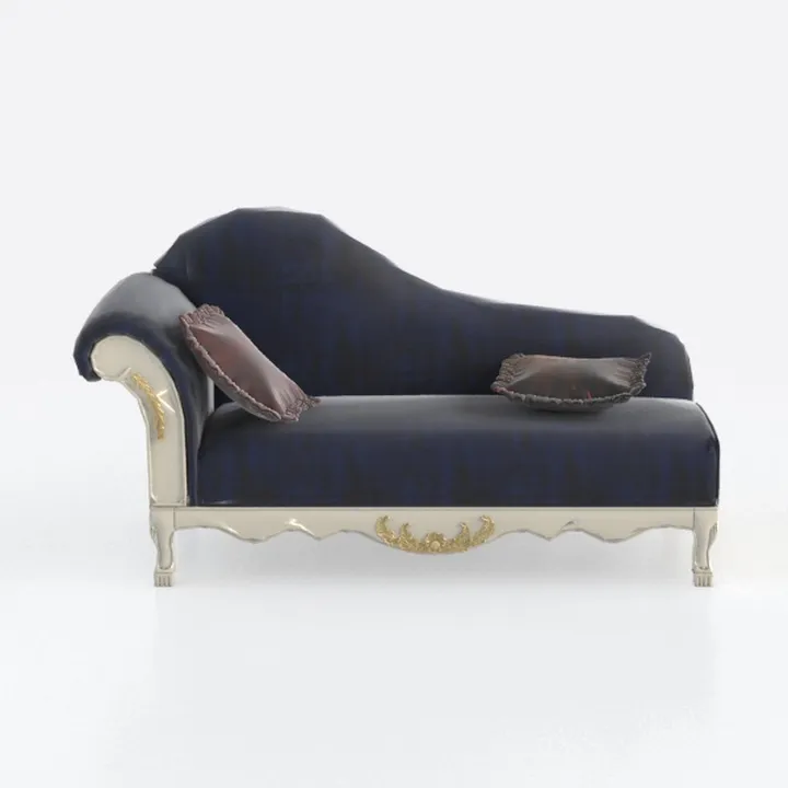 Chaise Lounge Indoor, Velvet Upholstered Lounge