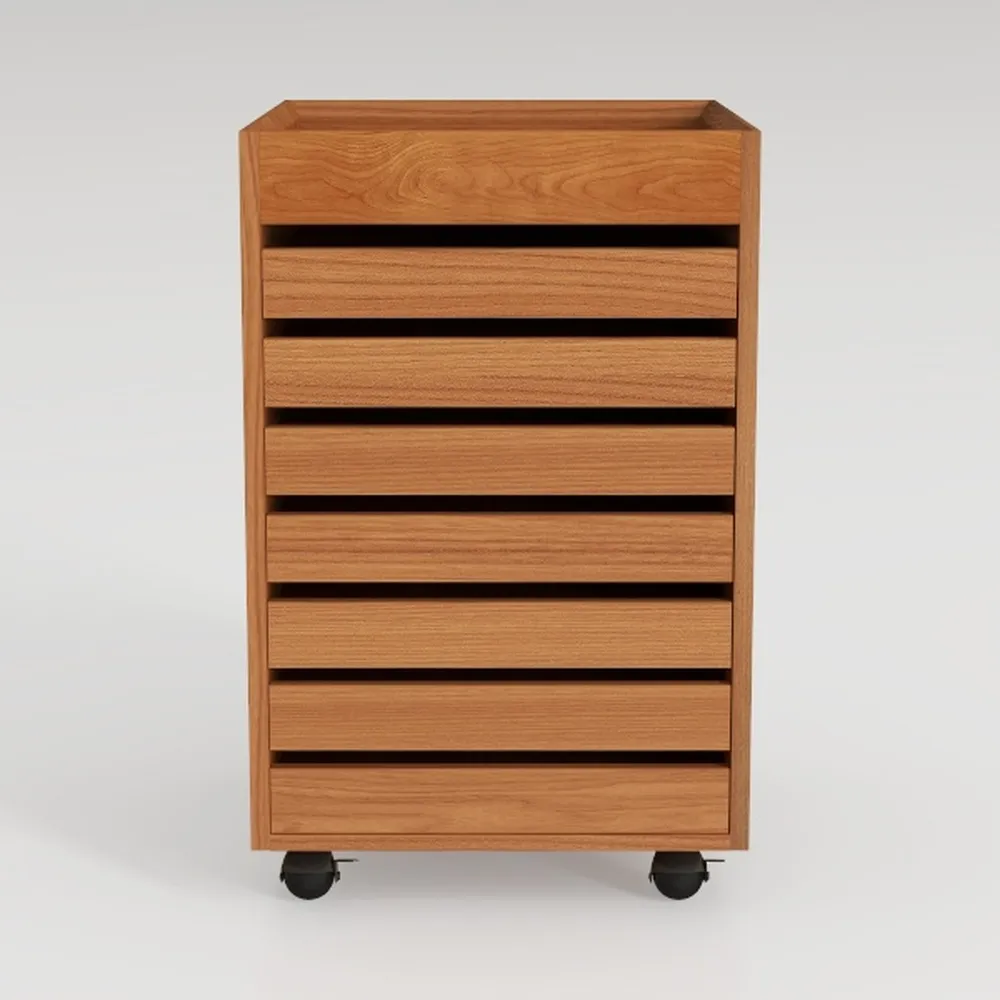 Night Stand for Bedroom Mobile Cabinet Home Solid