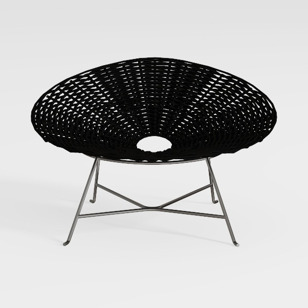 Milliard Double Cozy Chair/Faux Fur Saucer Chair f