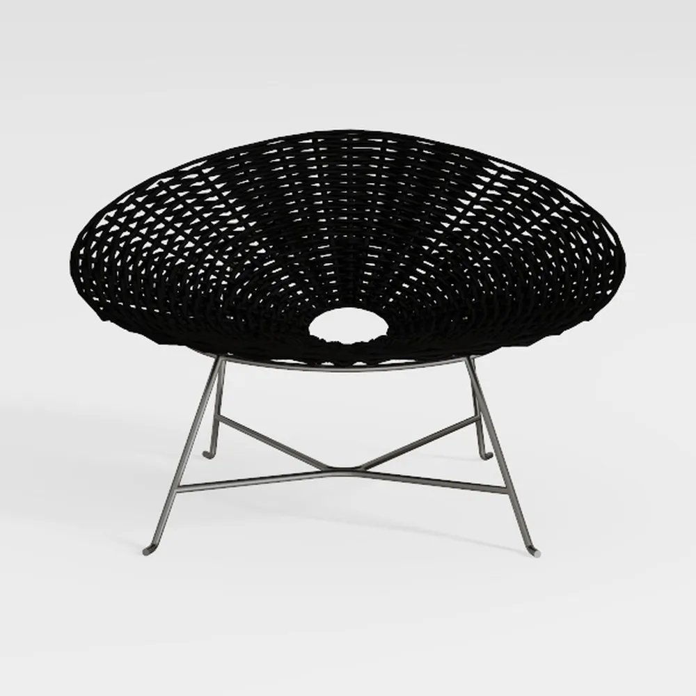 Milliard Double Cozy Chair/Faux Fur Saucer Chair f