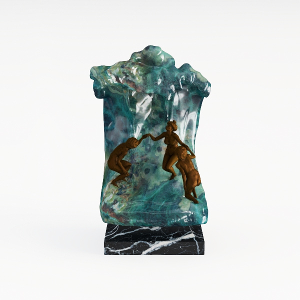 Briful 5.91&#39;&#39; Large Ceramic Rustic Vase Shabby