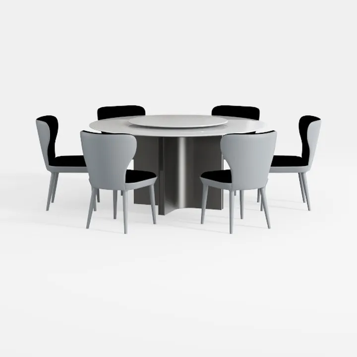 Faux Leather Dining Chairs Set of 4 Upholstered