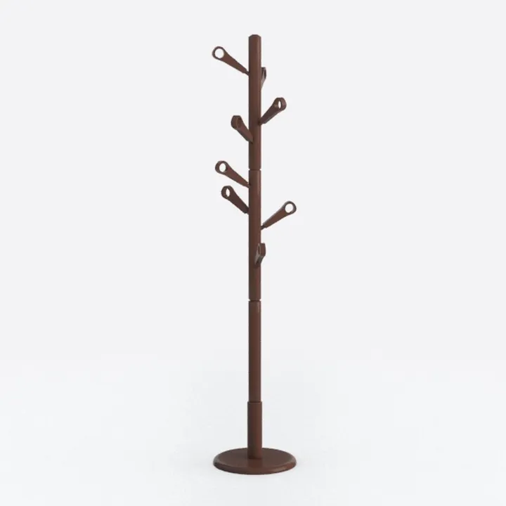 VASAGLE Solid Wood Coat Rack, Free Standing Hall