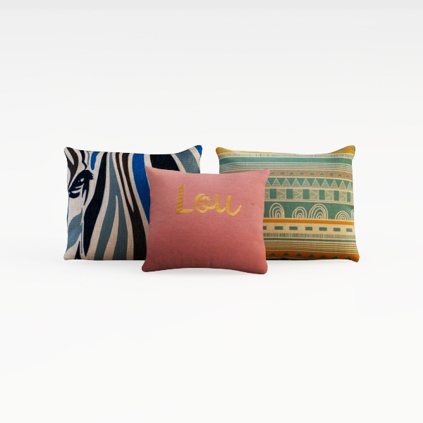 Pillow Perfect Abstract Indoor/Outdoor Throw