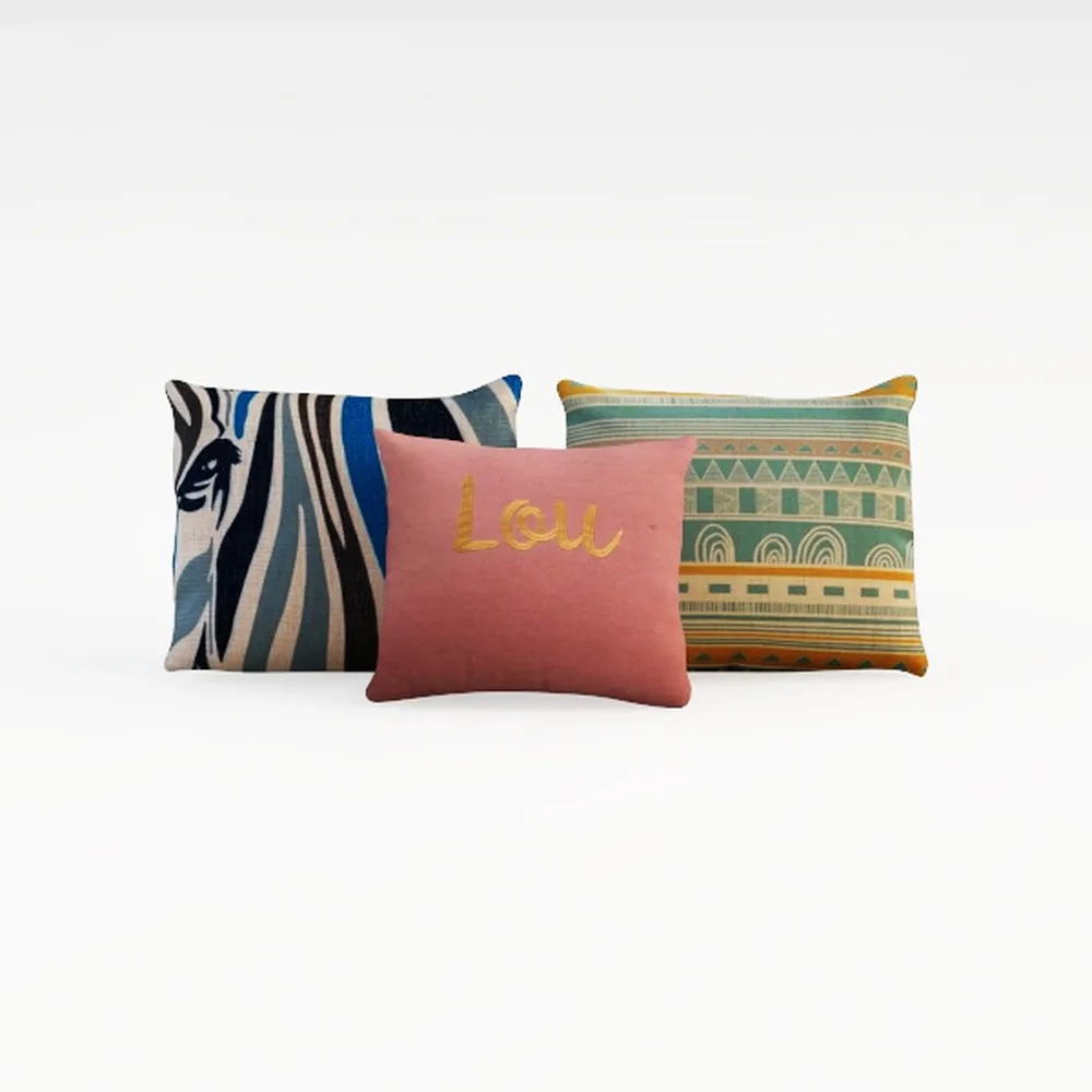 Pillow Perfect Abstract Indoor/Outdoor Throw