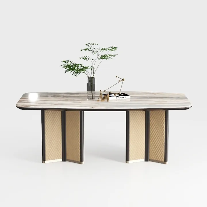 78 Inch Rectangular Dining Table for 6 to 10