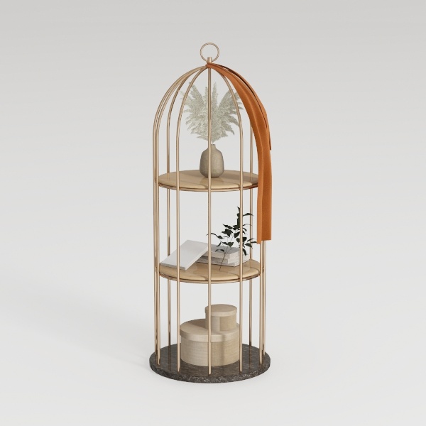 Tribesigns Bookshelf 5-Tier Arched Bookcase