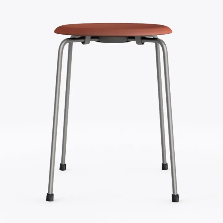 Felix Collection 18 in. Stool, Grey Metal Frame, M