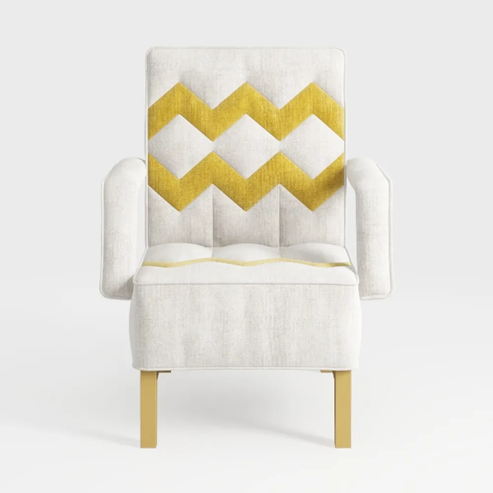 Modern Accent Chair,Chenille Arm Chairs for Living