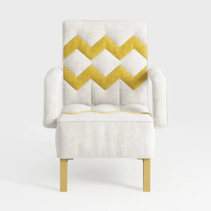 Modern Accent Chair,Chenille Arm Chairs for Living