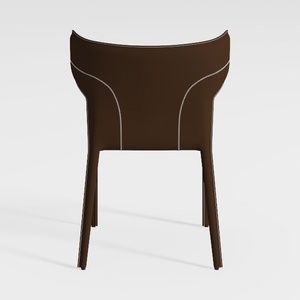 Amalfi Upholstered Modern Dining Chair with Metal 