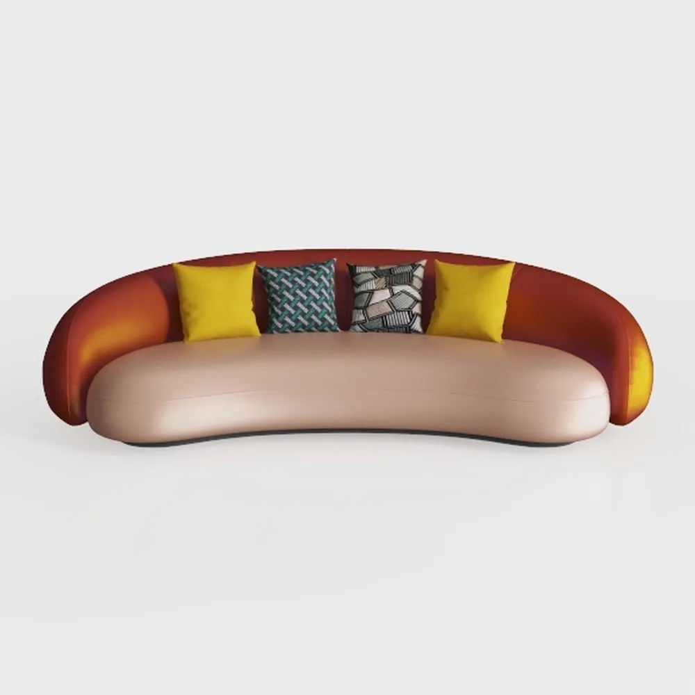 Modern Sectional Sofa Set - with Coffee Table and