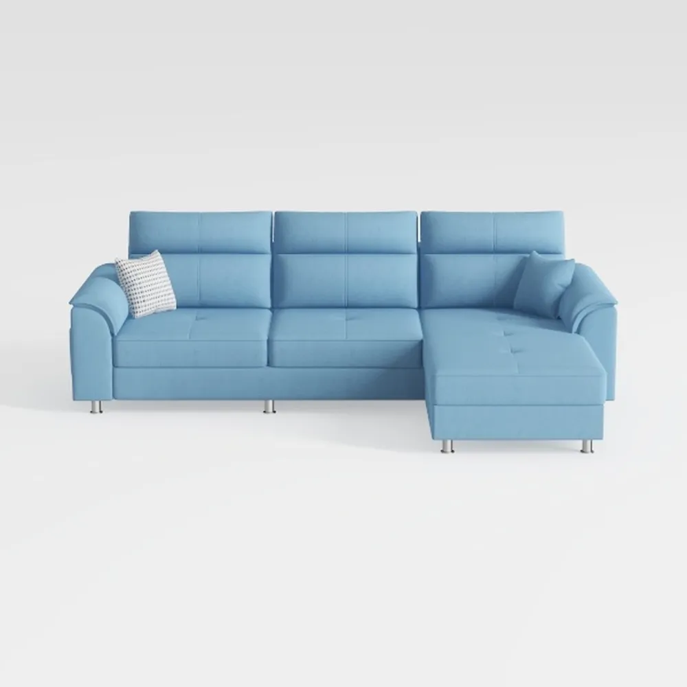 Glory Furniture Riveredge Twill Fabric Sectional i