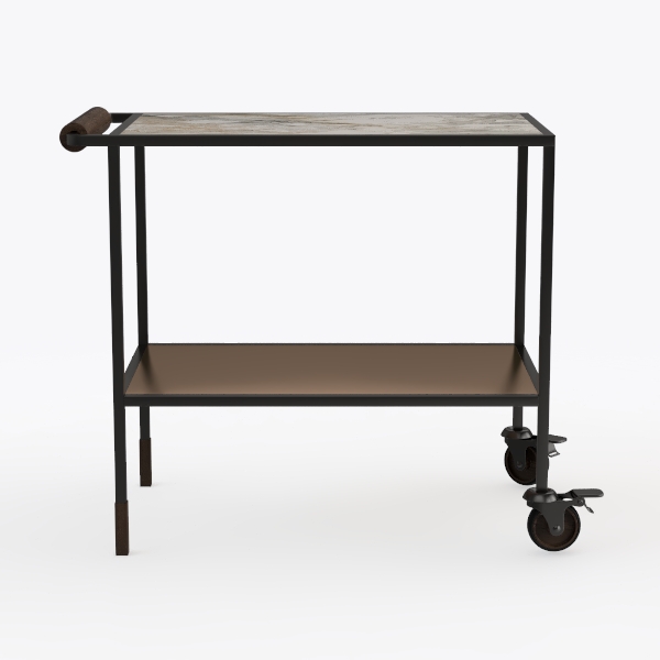 Hoctieon 2-Set 3 Tier End Table, Telephone Table