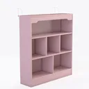 cabinet-Barbie Pink Right 45 Degree View