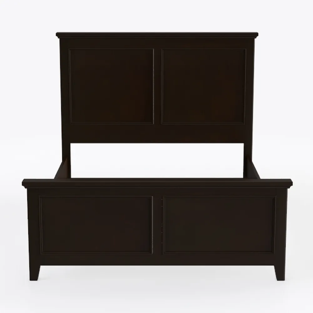 Louis Phillipe Brown Cherry Finish Full Size Panel