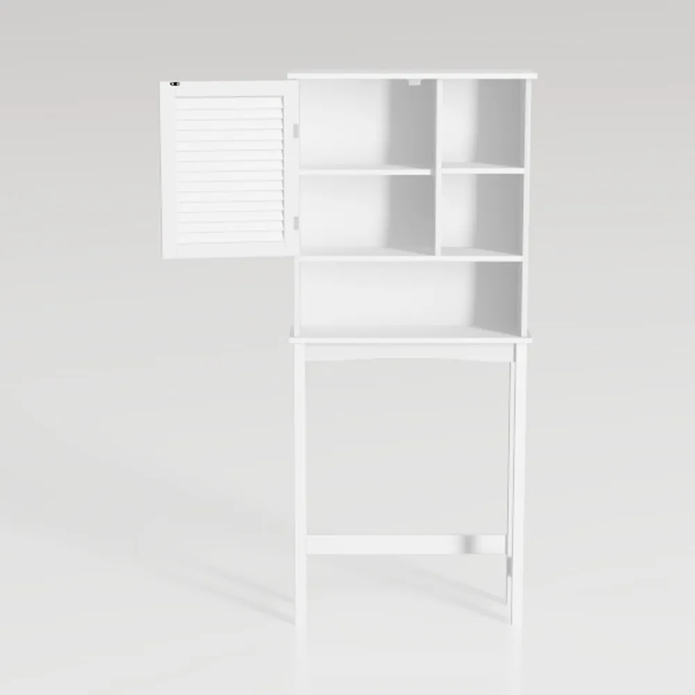 32"W Over The Toilet Storage Cabinet with Metal