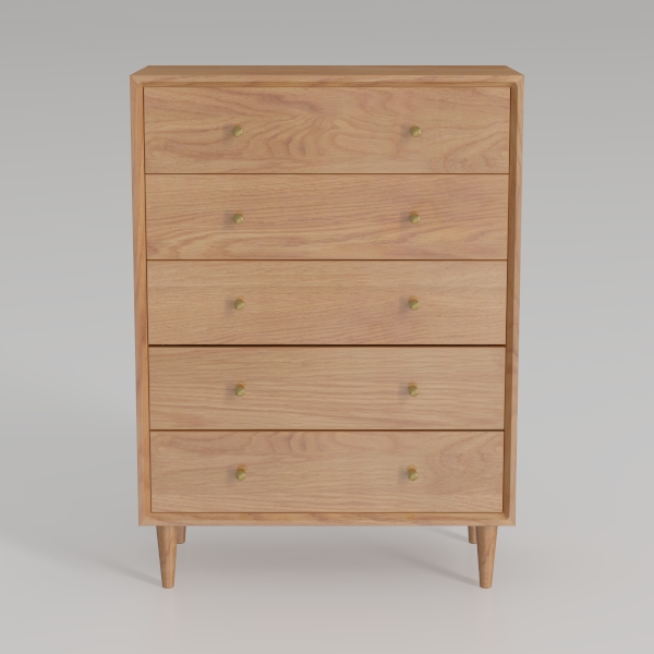 T4TREAM 5 Drawer Dresser for Bedroom, 48&quot; Tall 