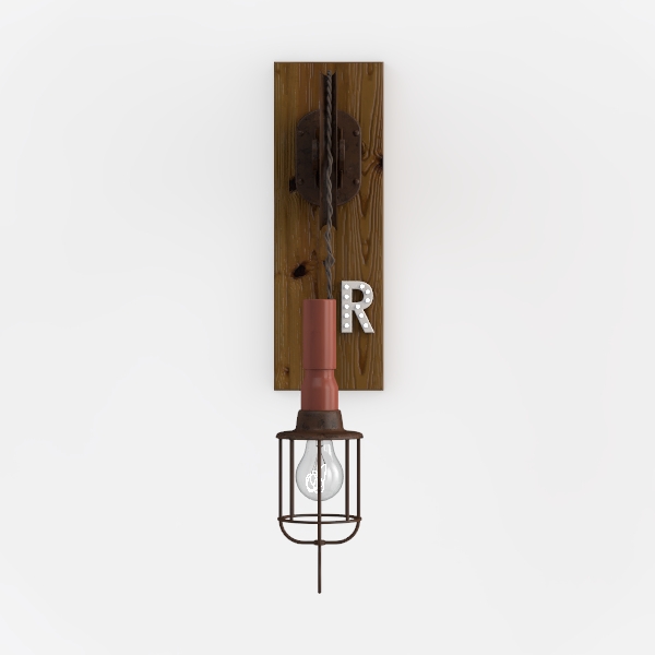 wall lamp-Industrial Chic