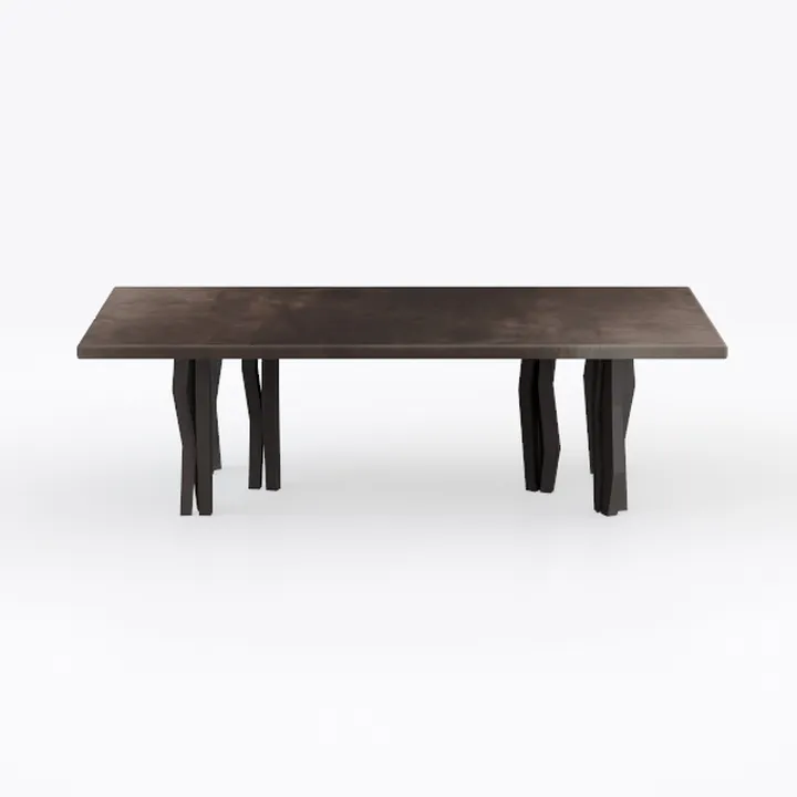 Benjara Ada Executive Office Desk, 71 Inch Rectang