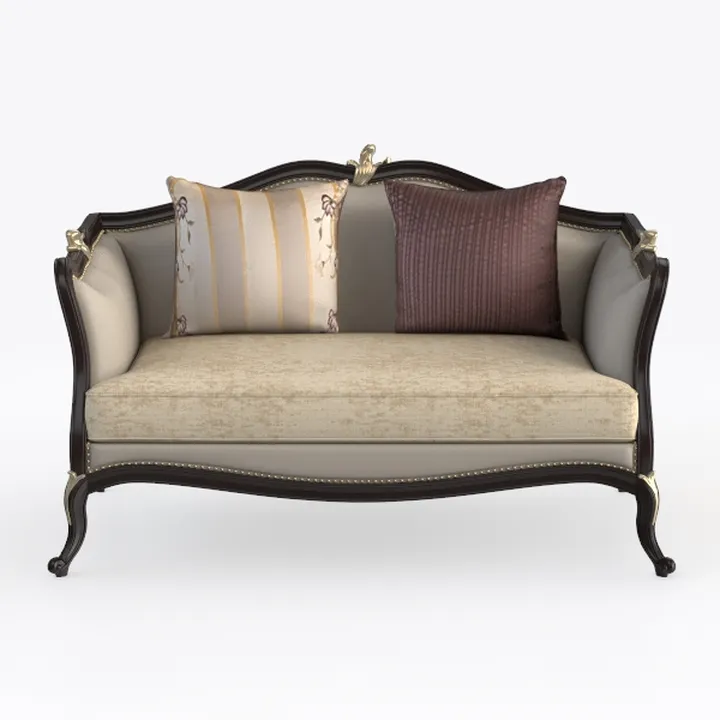 Luxury Victorian Couch - Floral Couch with Crystal