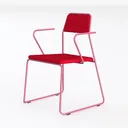 KAIHAOWIN 2 Pack Plastic Folding Chair with Left 45 Degree View