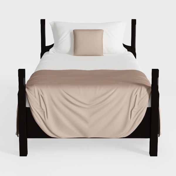 FURINNO Pessac PU Leather Upholstered Platform, Tw