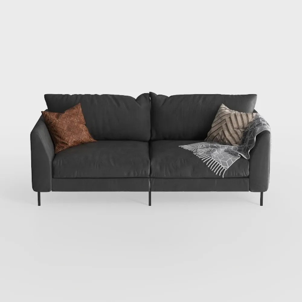 SIMPLIHOME Ava Sofa in 100% Recycled Polyester Tig