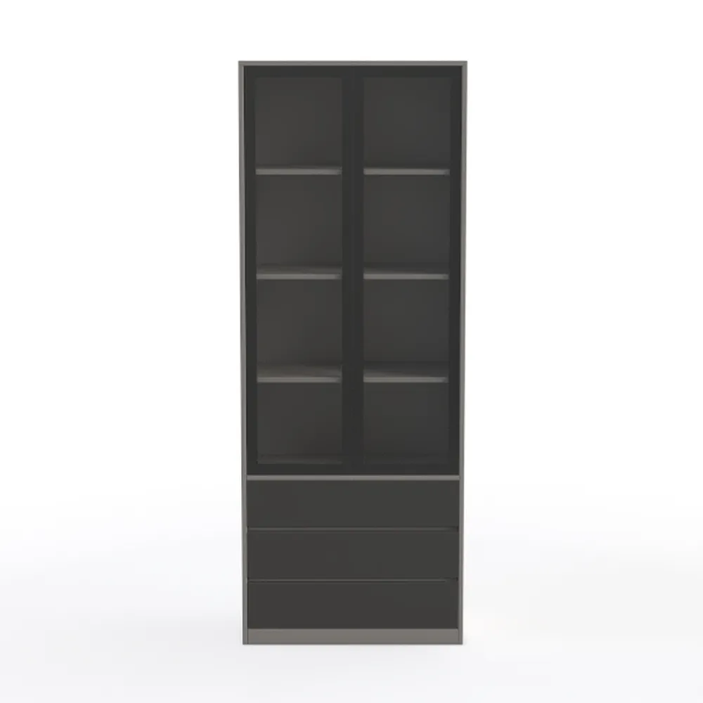 LOKO 74 Inches Tall Bookcase, 6-Tier Modern Tall
