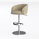 Vogue Furniture Direct Adjustable Bar Stool with Left 45 Degree View