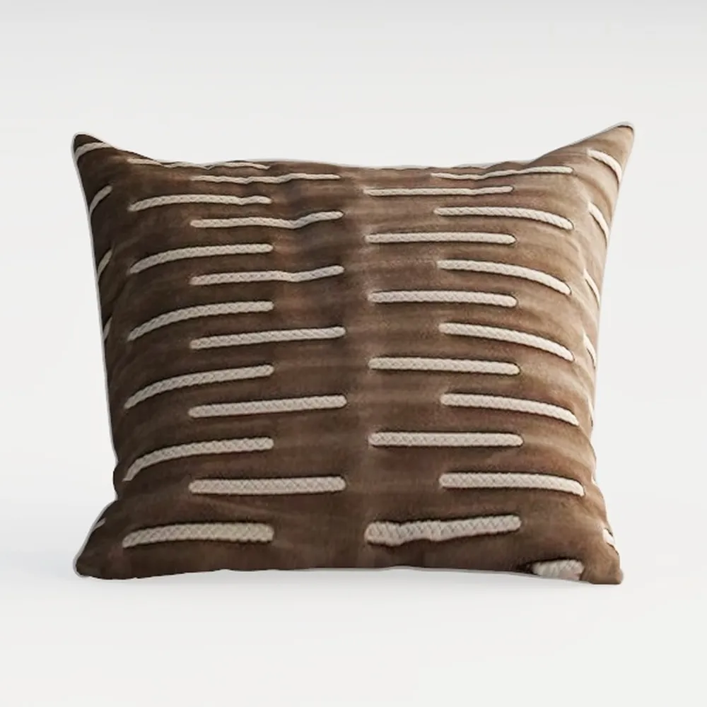 decorUhome Throw Pillow Covers 18x18 Inch Set of 2