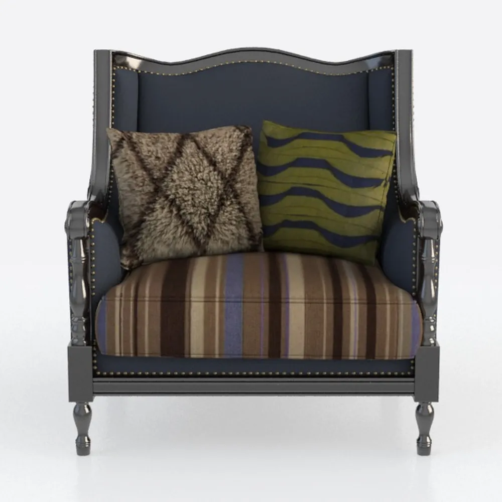 Magis Proust Poltrona 90 x 104 x 105 cm, colore: blu opaco