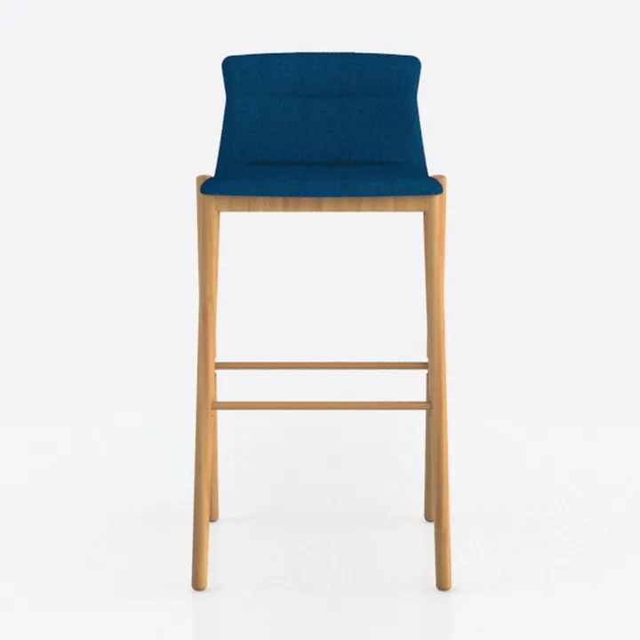 Spencer 25.5 in. Blue Contemporary Polyester Uphol